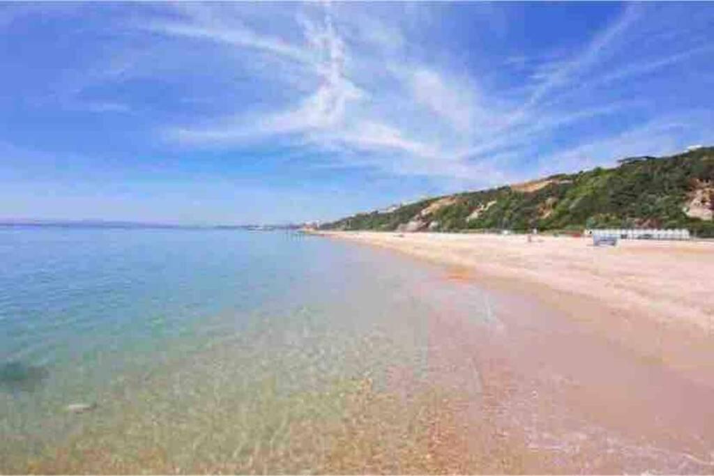 Bournemouth Nr Town Beach Train Coach Shops Lovely Entire Apartment Allows Quiet Good Dogs Exterior photo
