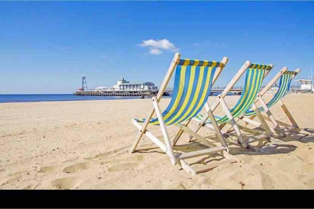 Bournemouth Nr Town Beach Train Coach Shops Lovely Entire Apartment Allows Quiet Good Dogs Exterior photo